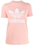 Adidas Logo Print T-shirt - Pink