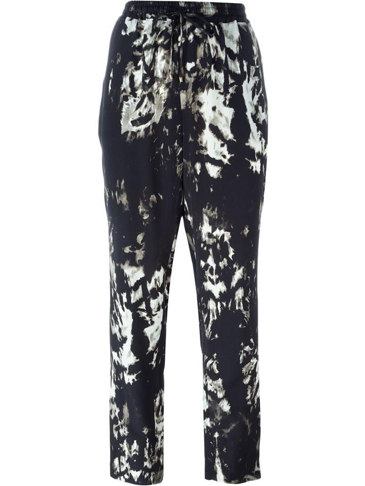 Roberto Cavalli Drawstring Printed Trousers
