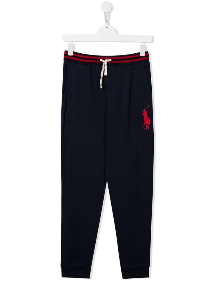 Ralph Lauren Kids Teen Jersey Sweatpants - Blue
