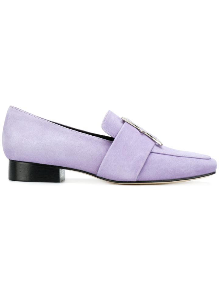 Dorateymur Buckled Loafers - Pink & Purple