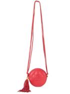 Chanel Vintage Quilted Fringe Shoulder Bag, Women's, Red