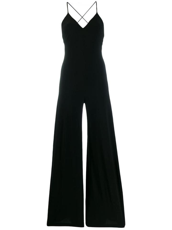 Norma Kamali Backless Evening Dress - Black