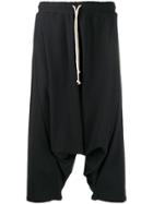 Alchemy Drawstring Drop-crotch Trousers - Black