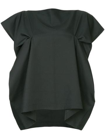 132 5. Issey Miyake Gathered Top - Black