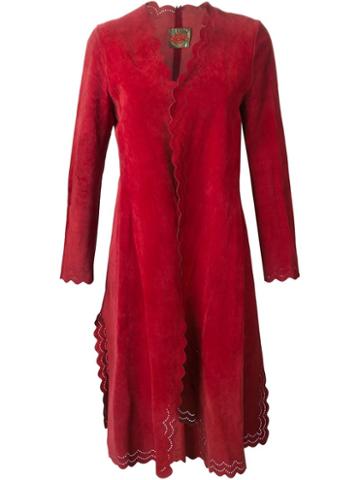 Roberta Di Camerino Vintage Scalloped Hem Coat