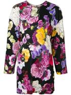 Dolce & Gabbana Floral Long-sleeve Blouse - Black