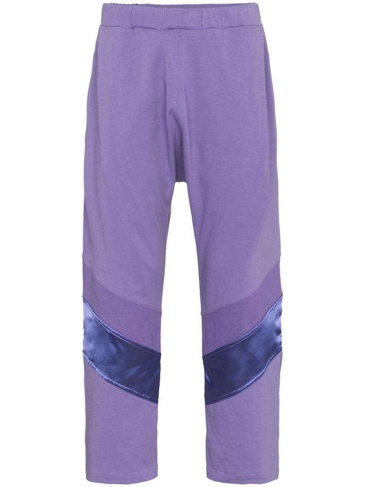 Willy Chavarria Hustler Track Pants - Pink & Purple