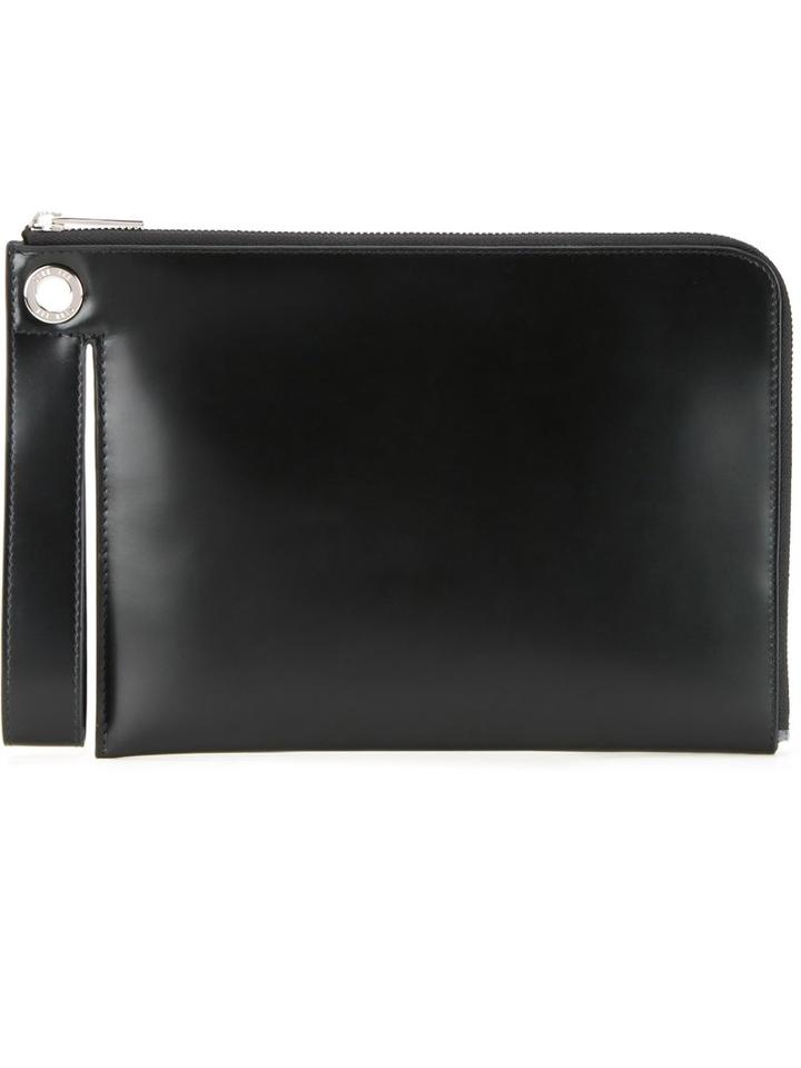 Dion Lee - Slit Loop Clutch - Women - Nylon - One Size, Women's, Black, Nylon