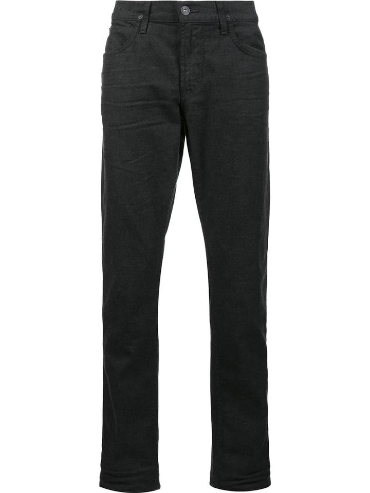 Hudson 'blake Zealous' Slim-fit Jeans, Men's, Size: 34, Black, Cotton