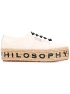 Philosophy Di Lorenzo Serafini Superga Flatform Sneakers - Neutrals