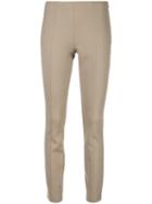 The Row Skinny Trousers - Neutrals