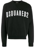 Dsquared2 Contrast Logo Sweatshirt - Black