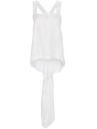 Givenchy Square Neck Jacquard Top - White