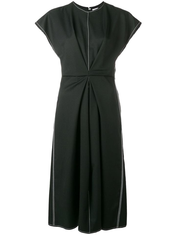Loewe Draped Dress - Black