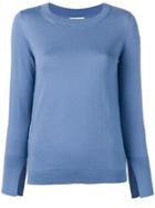 Moncler Knitted Sweater - Blue