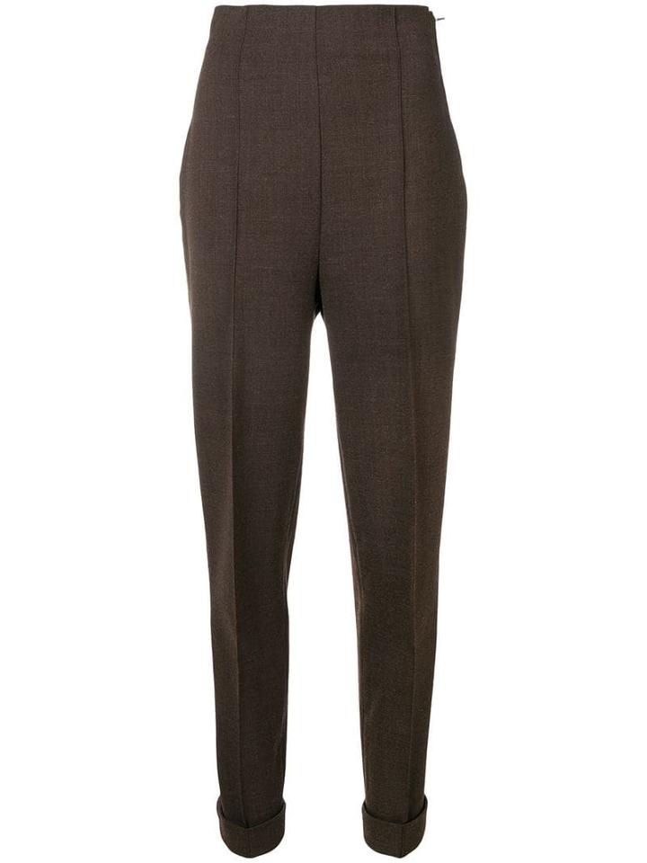 Romeo Gigli Pre-owned 1990's Tailored Trousers - Brown