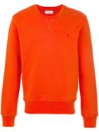 Ami Alexandre Mattiussi Crew Neck Sweatshirt - Yellow & Orange