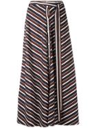 Nina Ricci Buttoned Midi Skirt - Multicolour