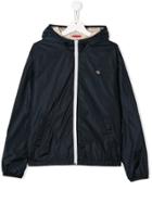 Fay Kids Teen Hooded Jacket - Blue