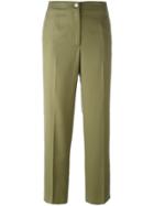 Chanel Vintage Cropped Trousers - Green