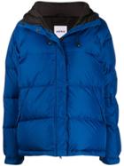 Aspesi Hooded Padded Puffer Jacket - Blue