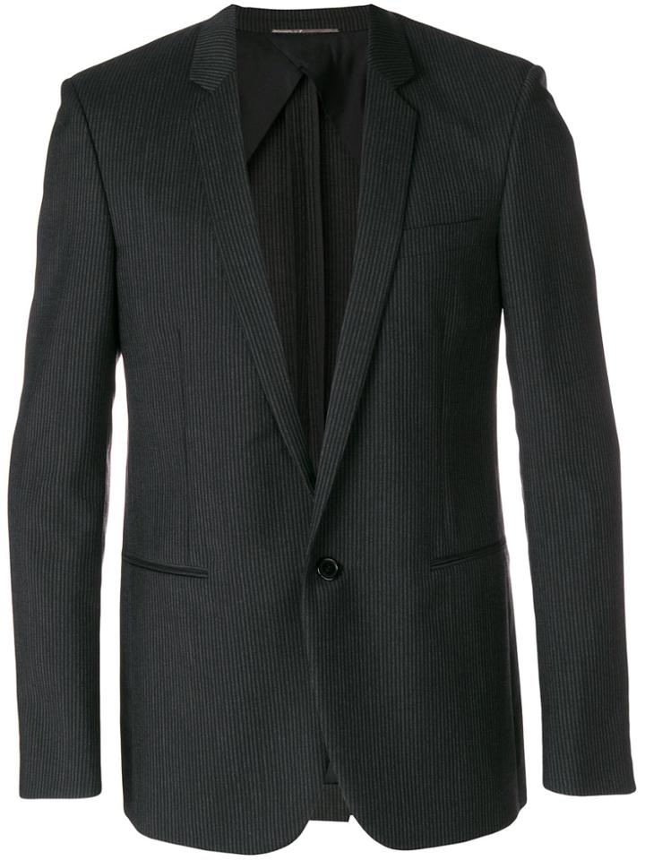 Saint Laurent Deep V-neck Tailored Blazer - Black