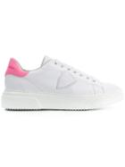 Philippe Model Temple Low Top Sneakers - White
