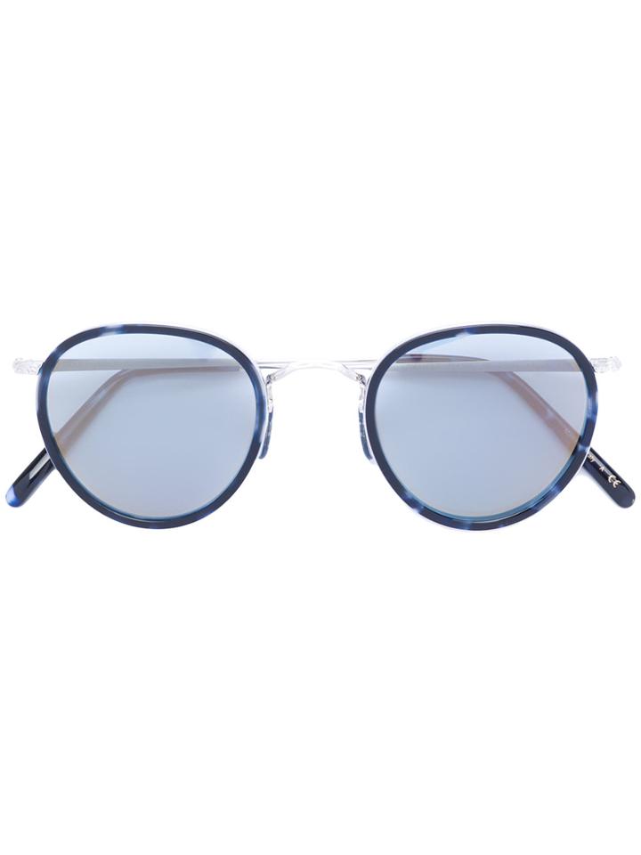 Oliver Peoples Round-frame Sunglasses - Blue
