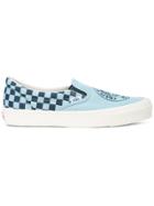Vans Checked Slip-on Sneakers - Blue