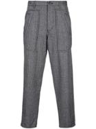 Comme Des Garçons Shirt Straight-leg Tailored Trousers - Black