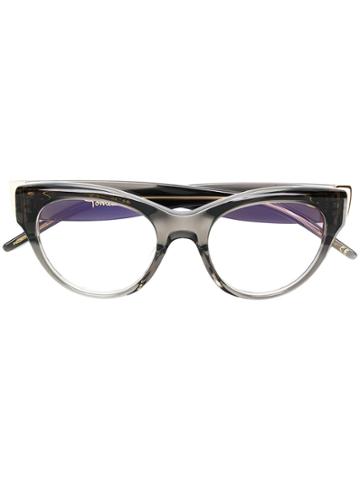 Pomellato Eyewear Cat Eye Glasses - Grey