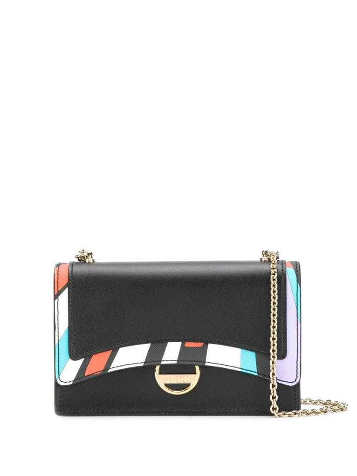 Emilio Pucci Colour Block Mini Bag - Black