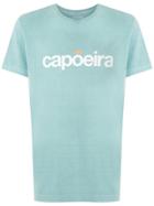 Osklen Stone Vintage Capoeira Print T-shirt - Blue