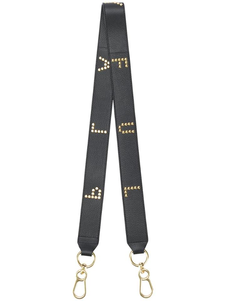 See By Chloé Playful Studded Bag Strap - Black