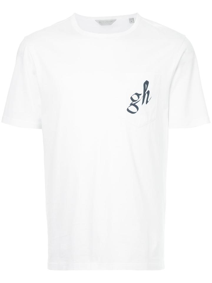 Gieves & Hawkes Logo Print T-shirt - White