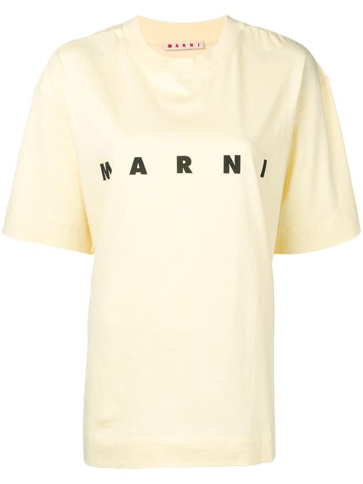 Marni Logo T-shirt - Yellow