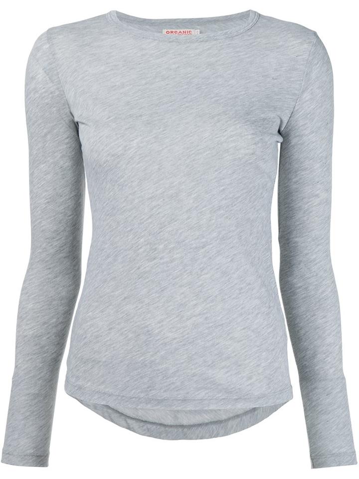 Organic By John Patrick Curved Hem T-shirt