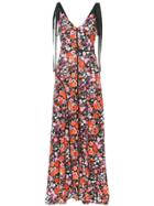 Goen.j Floral Maxi Dress - Multicolour