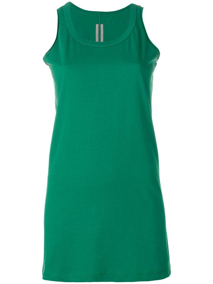 Rick Owens Boxy Tank Top - Green