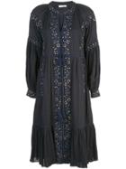 Ulla Johnson Embroidered Dress - Blue