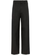 Edward Crutchley Wide Leg Trousers - Black