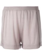 Le Kasha - Bombay Shorts - Women - Cashmere - M, Pink/purple, Cashmere