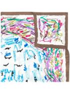 Holland & Holland Hugo Guinness Little Bird Scarf - White