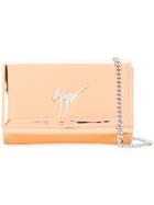 Giuseppe Zanotti Design Mirrored Chain Wallet - Metallic