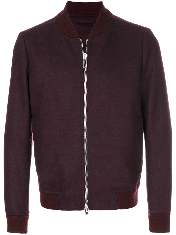 Paolo Pecora Bomber Jacket - Red