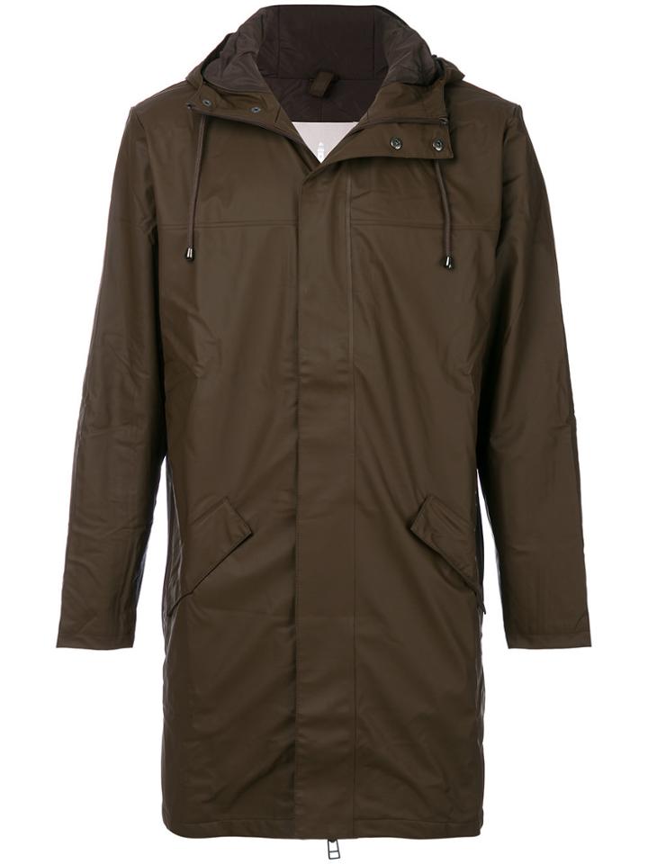 Rains Classic Zipped Raincoat - Brown