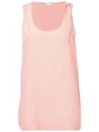 Red Valentino Loose Fit Tank Top - Neutrals