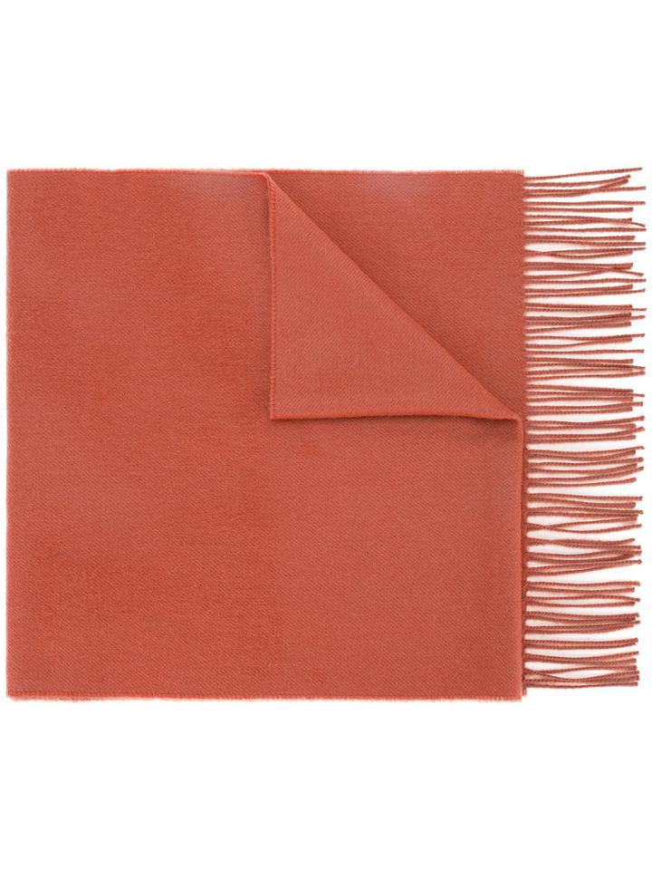Gieves & Hawkes - Classic Scarf - Men - Cashmere/merino - One Size, Yellow/orange, Cashmere/merino