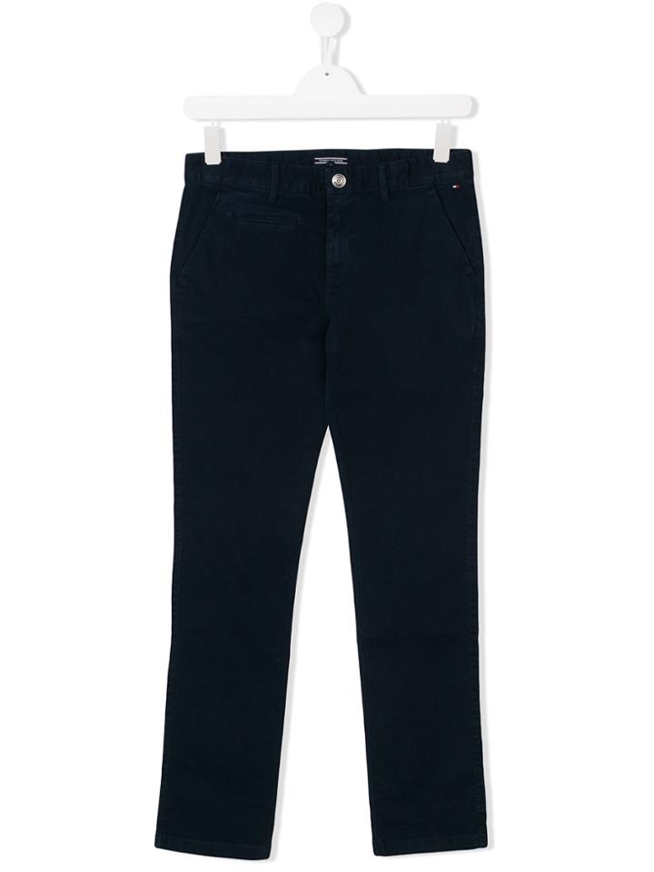 Tommy Hilfiger Junior Teen Slim Fit Chinos - Blue
