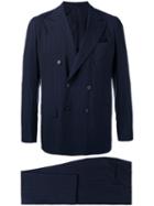 Kiton - Two Piece Suit - Men - Cupro/virgin Wool - 48, Blue, Cupro/virgin Wool